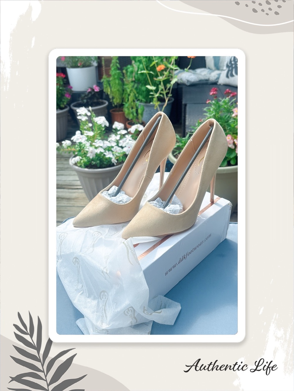 Nude Suede Pointed-Toe Stiletto Heels – Size 8.5 – NEW
Never worn.